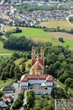 Ellwangen (Jagst) von oben - Kirchengebäude der Wallfahrtskirche ...