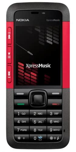 Nokia 5310 Xpressmusic Red Мобильный справочник