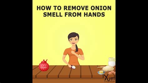 How To Remove Onion Smell From Hands Youtube