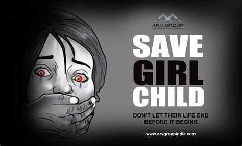 23 New Concept Drawing Save Girl Child Poster