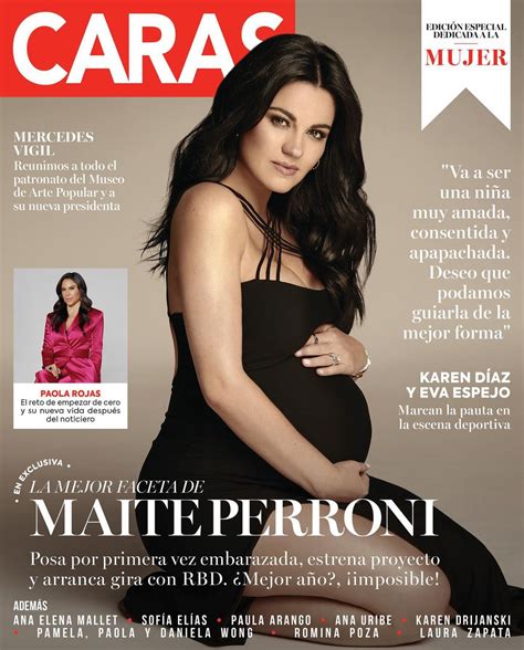 Maite Perroni Posa Por Primera Vez Embarazada Y Revela El Sexo De Su