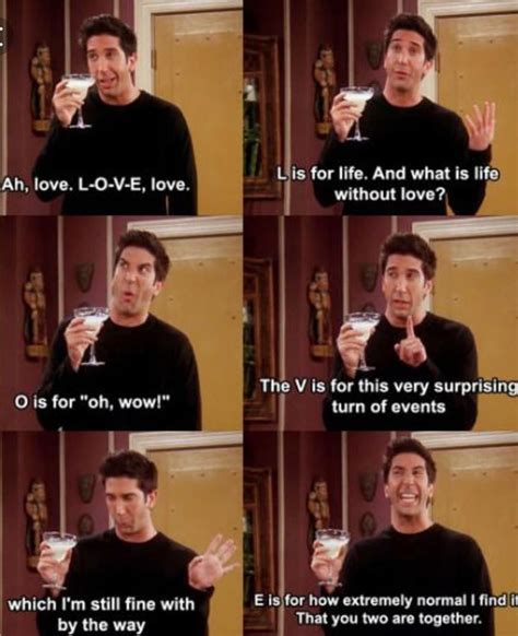 Friends On Instagram Love Iconic Ross Geller Moment