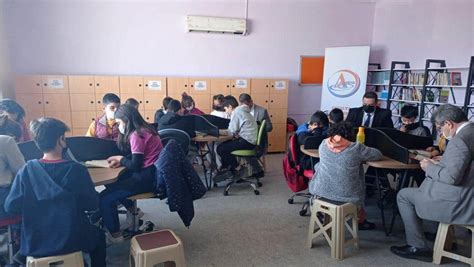 Ahenk Projesi Kapsamında Şehit Hüseyin Topkaya Ortaokuluna Ziyaret