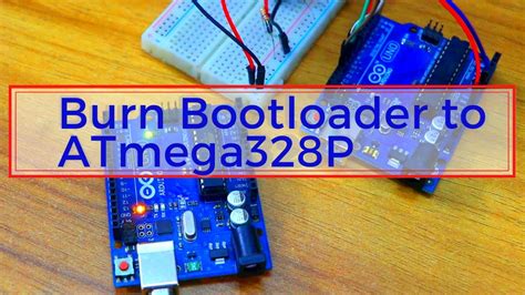 How To Burn Bootloader Atmega328p Pu AVR ISP Program With Arduino