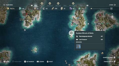 Ac Odyssey Ainigmata Ostraka In Silver Islands Gamepressure Com