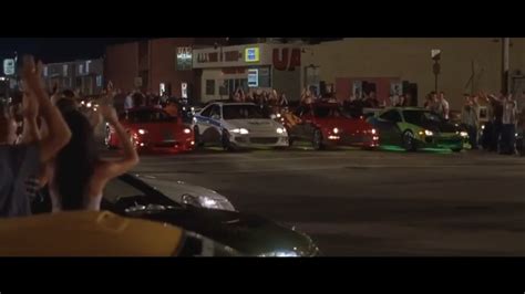 The Fast And The Furious 1 First Race Youtube