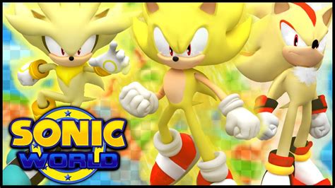 Sonic World Release 5 Super Forms New Characters And More Youtube