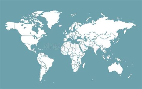 World Map Illustration Stock Vector Illustration Of Generated 144606796