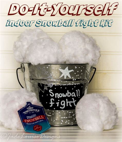 Diy Indoor Snowball Fight And Northpole Christmas T Ideas
