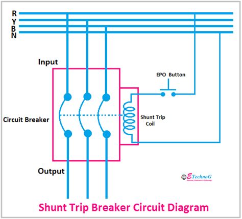 Circuit Breaker Symbol In Wiring Diagram