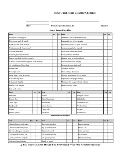 Hotel Room Inventory Excel Sheet