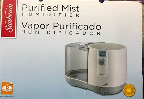 Sunbeam Cool Mist Humidifier With Filter Check Monitor Scm1746
