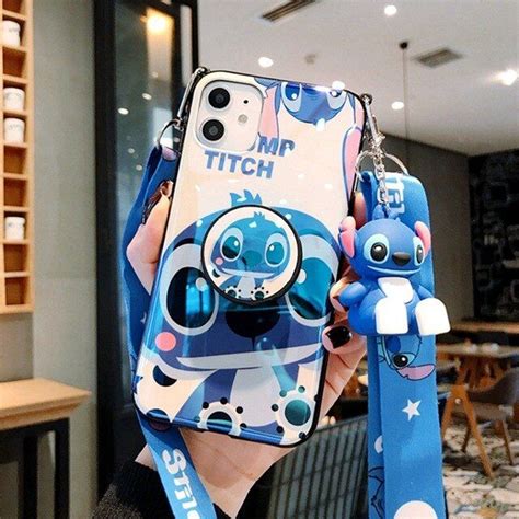 Stitch Phone Case For Iphone 11 Pro Max Xr Xs Case Cute In 2020 Girly