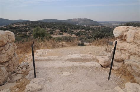 Ancient Art — Khirbet Qeiyafa Also Known As The Elah Fortress