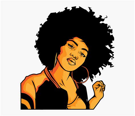 Sassy Black Woman Clipart