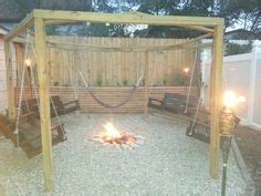 Hanging swings around fire pit. hanging swings around fire pit | How To Build Fire Pit ...