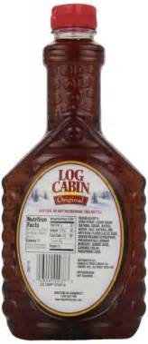 This rice syrup and brown sugar alternative to imitation maple syrup is quite delicious and a less. Calories in Log Cabin Original syrup. Nutrition Facts ...