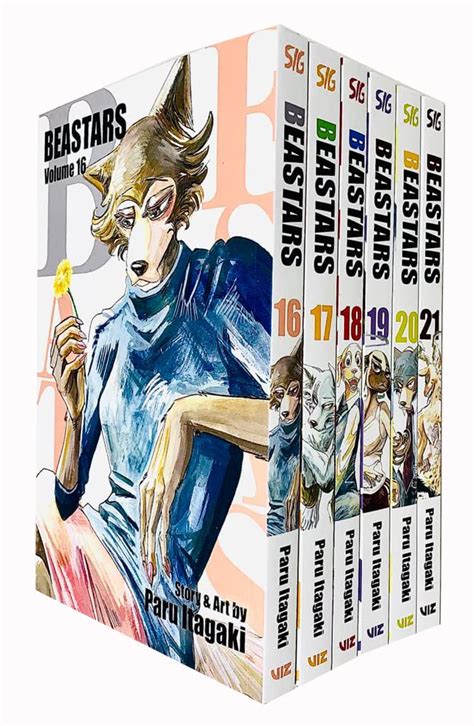 Buy Beastars Series Vol 16 21 Collection 6 Books Set By Paru Itagaki