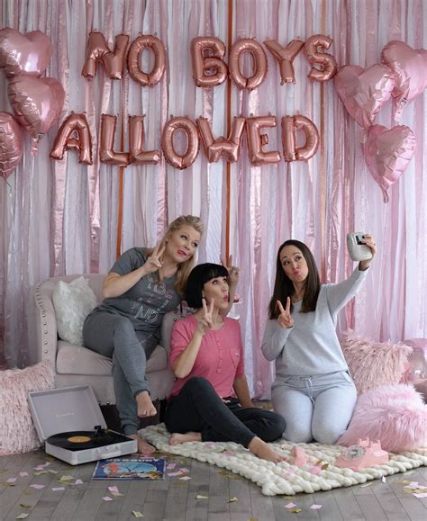 Galentines Day Pajama Party The Pink Millennial