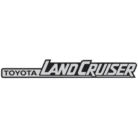 Toyota Land Cruiser Brands Of The World™ Download Vector Logos And