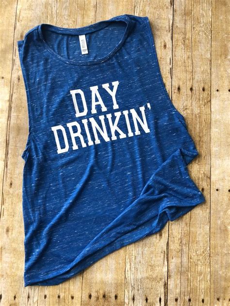 Day Drinking Tank Top Day Drinking Shirt Summer Tank Top Etsy