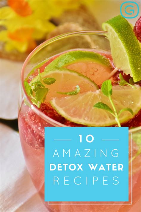Detox Water Or Water Infused With Fruits Spices Or Herbs Are A Fun