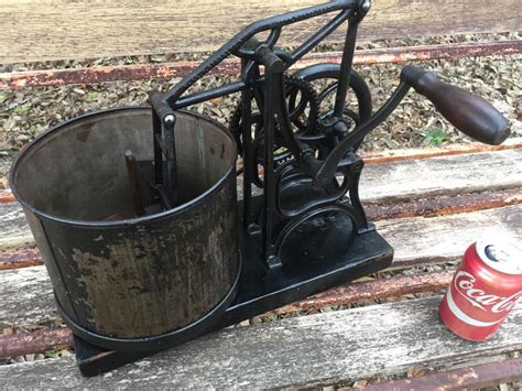 Antique 1880s Starrett Hasher Mechanical Food Chopper For Sale In