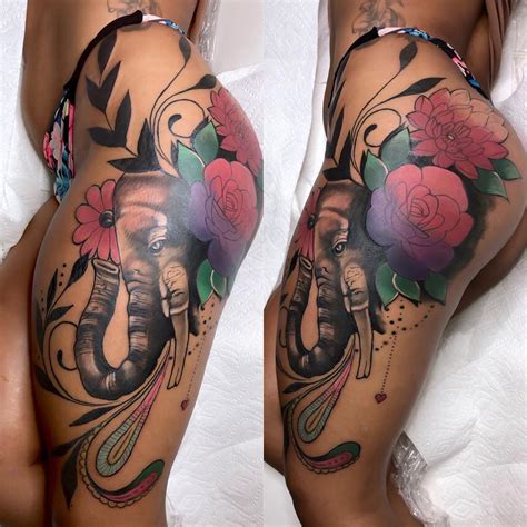 Instead of getting confused between an upper thigh tattoo or lower thigh tattoo you can try a. Thigh Tattoos For Black Women - Best Tattoo Ideas