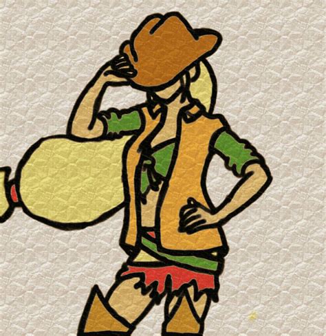 Applejack Cowgirl By Princesseclipso On Deviantart