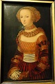 Portrait of Princess Emilie of Saxony (perhaps), by Lucas Cranach the ...