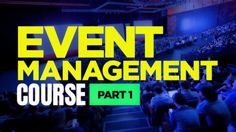 Career In Event Management Types Of Jobs Salary Courses After