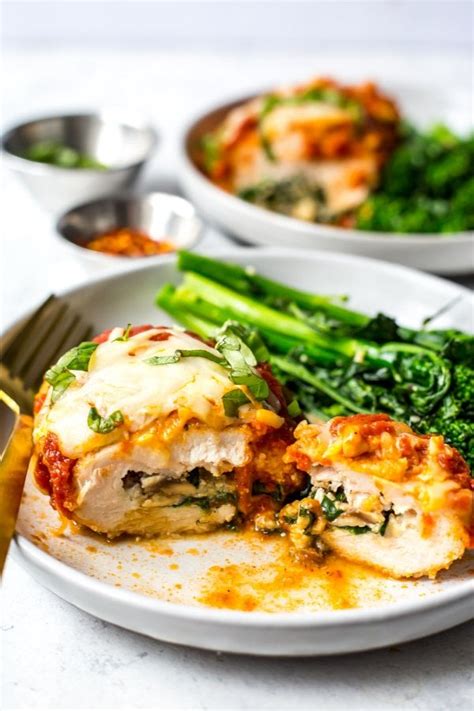 Coat chicken on all sides. Easy Spinach Stuffed Chicken Roll Ups - The Girl on Bloor