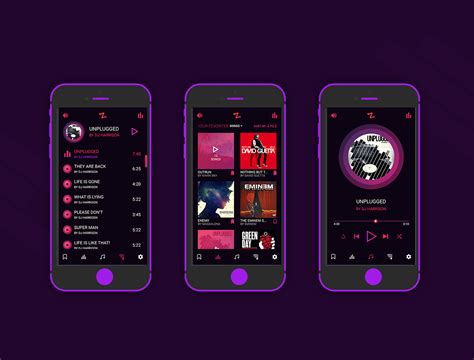 Whatever your music playing needs, there is an app waiting for a new phone to call home. Zoom Music Player on Behance