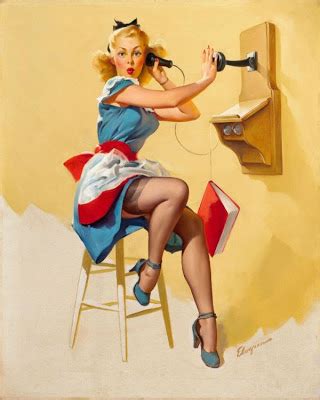 Beautiful Pin Up Paintings By Gil Elvgren Fine Art And You
