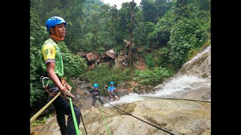 Waterfall Abseiling Lata Penyel Gopro Hero 8 Youtube