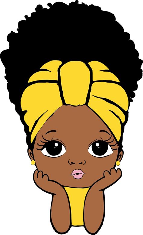 Peekaboo Girl Bundle Princess Svg Cute Black African Etsy
