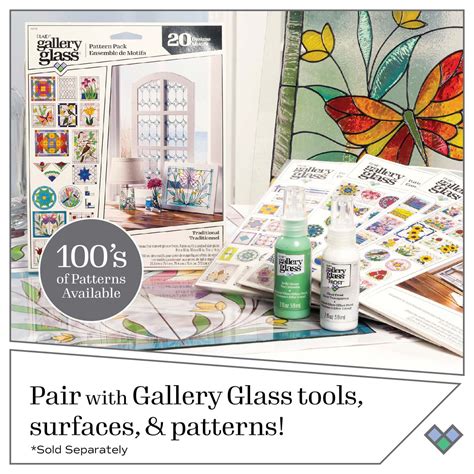 Shop Plaid Gallery Glass ® Stained Glass Effect Paint Crystal Clear