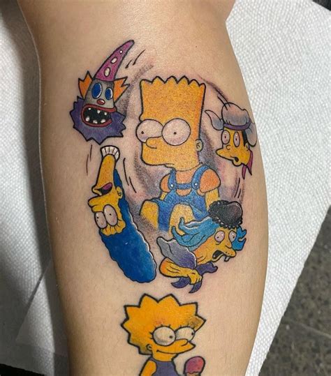 The Simpsons 200 The Best Tattoos Ever Inkppl Best Tattoo Ever