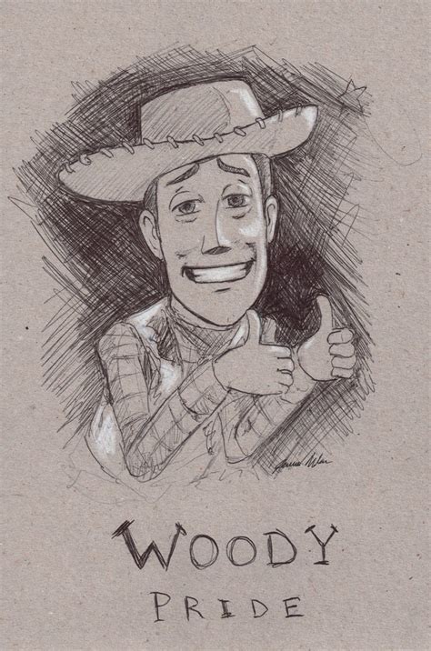 Woody Toy Story Sketch At Explore Collection Of