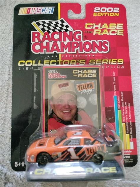 Nascar Jimmy Spencer 1 Yellow Racing Champions Chase The Race Etsy