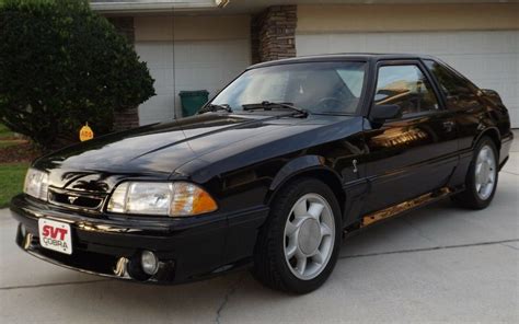 Mustang production moves from ancient dearborn factory but stays in michigan, moving to flat rock. First Year SVT: 1993 Ford Mustang SVT Cobra