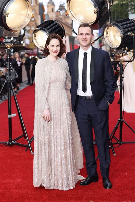 Downton Abbeys Michelle Dockery Gets Married Years After Fiancés