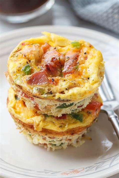 Egg Muffin Breakfast Keto Low Carb Cups Recipe Eatwell101