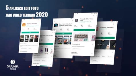 Misalnya saja pada aplikasi smartphone, seperti media sosial. 5 Aplikasi Edit Foto Jadi Video Terbaik 2020 - Dafunda.com