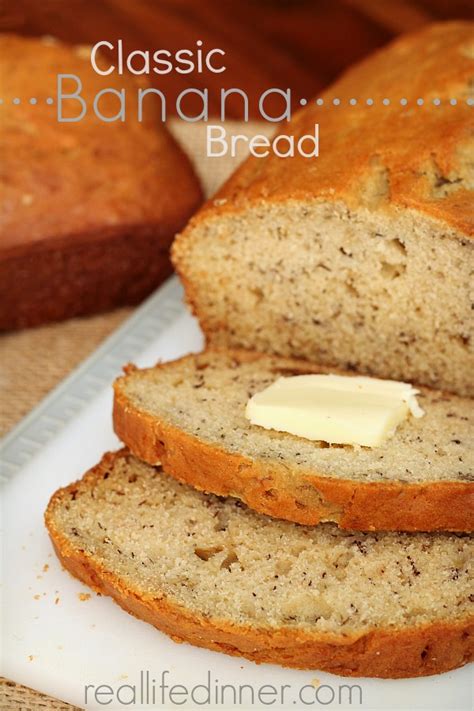First of all, do use room temp real butter and cream it with the sugar. Classic Banana Bread | Mom's Banana Bread Recipe