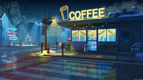 Artstation Frozen Coffee Bogdan Mb0sco In 2020 Anime