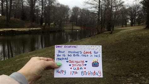 blown    kindness mom asks  birthday cards  kids