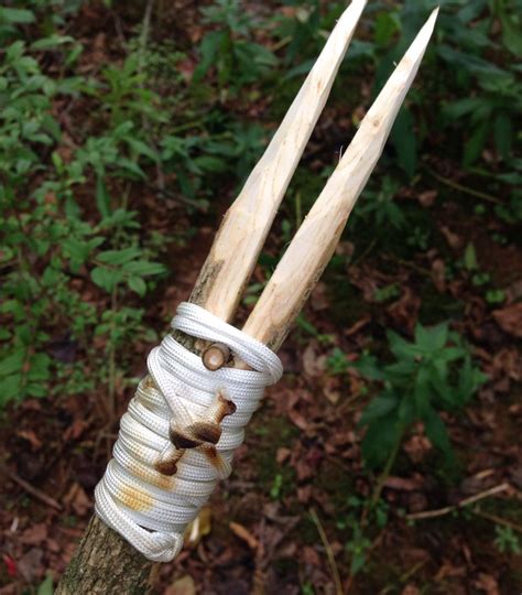 Two Pronged Hunting Spear Wilderness Survival Survival Skills Survival