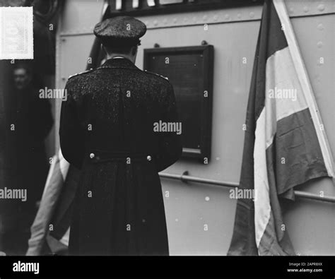 Unveiling plaque Tromp by His Royal Highness the Prince Date: 19