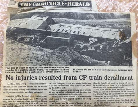 File:Chronicle-Herald 1982-06-01 - 8139 Derailment.JPG - DARwiki